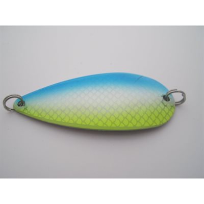 St-Maurice Spoon Chartreuse / Blue / Silver Bulk