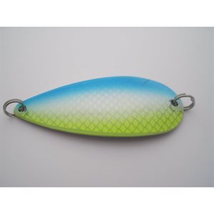 St-Maurice Spoon Chartreuse / Blue / Silver Bulk