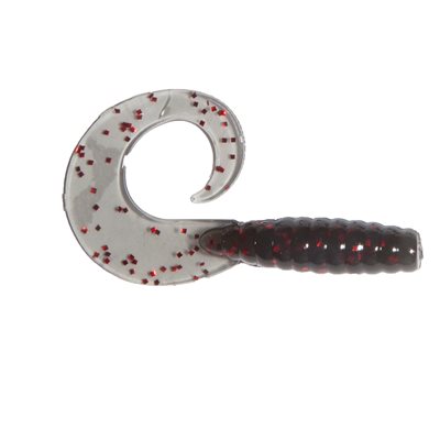 Grubs 3.5 " Smoked / Red Flakes